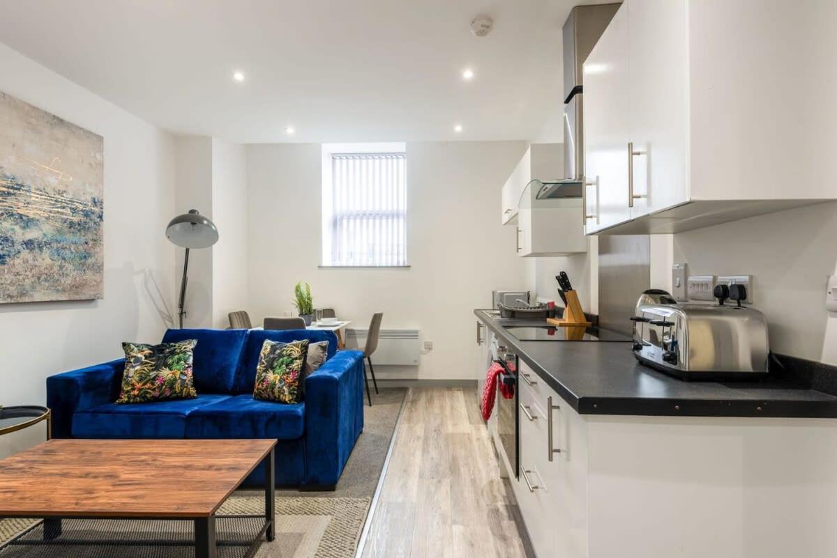 Smart 2 Bed Budget Apartment In Central Doncaster Exteriör bild